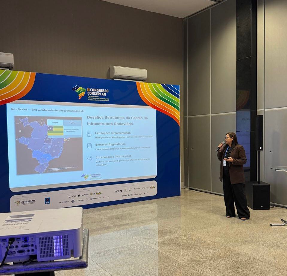 Trabalhos científicos do DER/SE são apresentados no II Congresso do Conselho de Secretários Estaduais de Planejamento