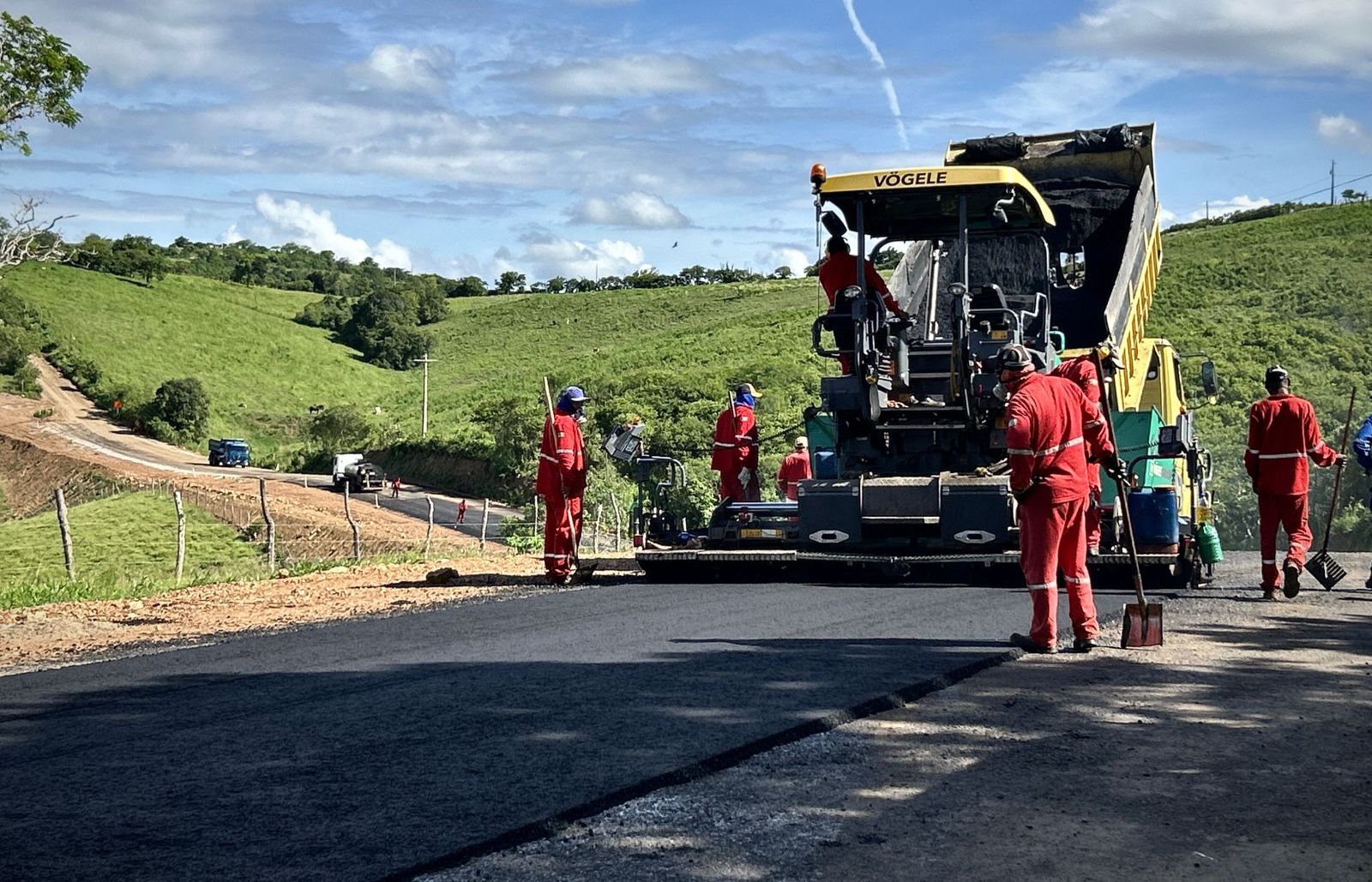 Segunda etapa da Rota do Leite chega em 70% de conclusão