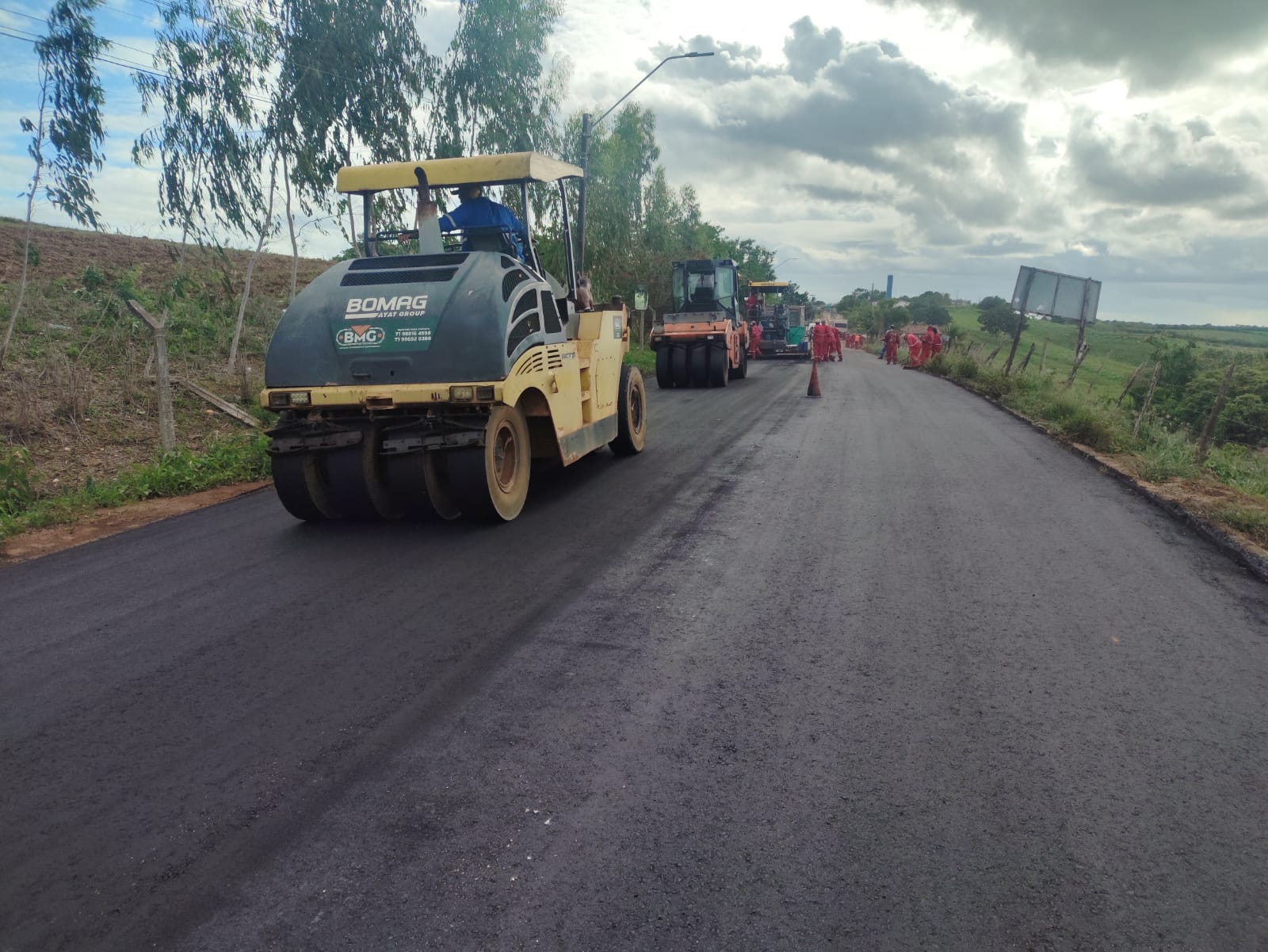 Restauração de rodovia que liga Itabi a Graccho Cardoso chega a quase 90% de conclusão