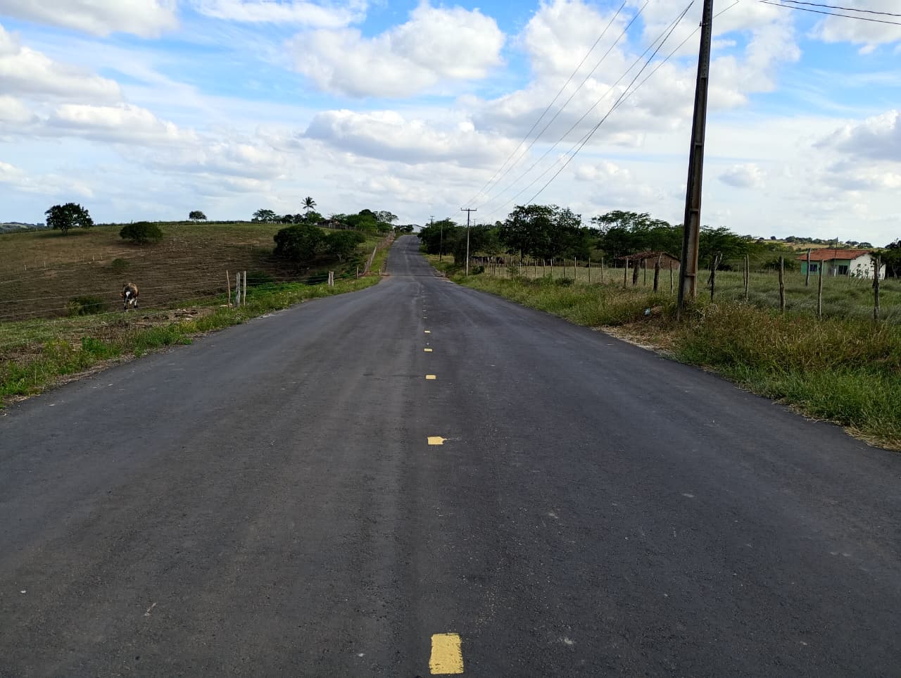 Obra do segundo trecho da Rodovia SE-175 alcança 80% de conclusão em Gararu