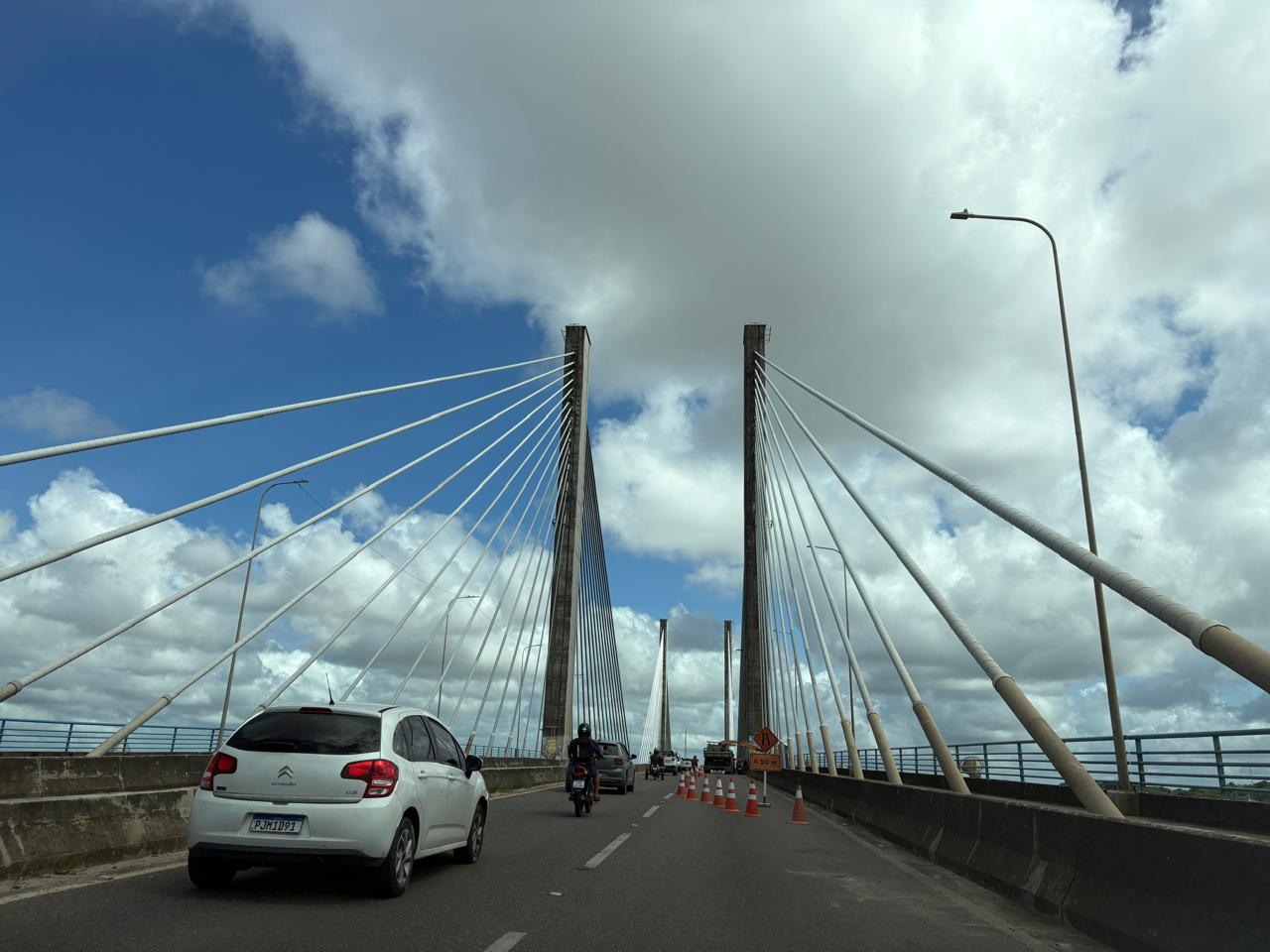 Iluminação cênica da Ponte Construtor João Alves será inaugurada nesta segunda-feira, 3  